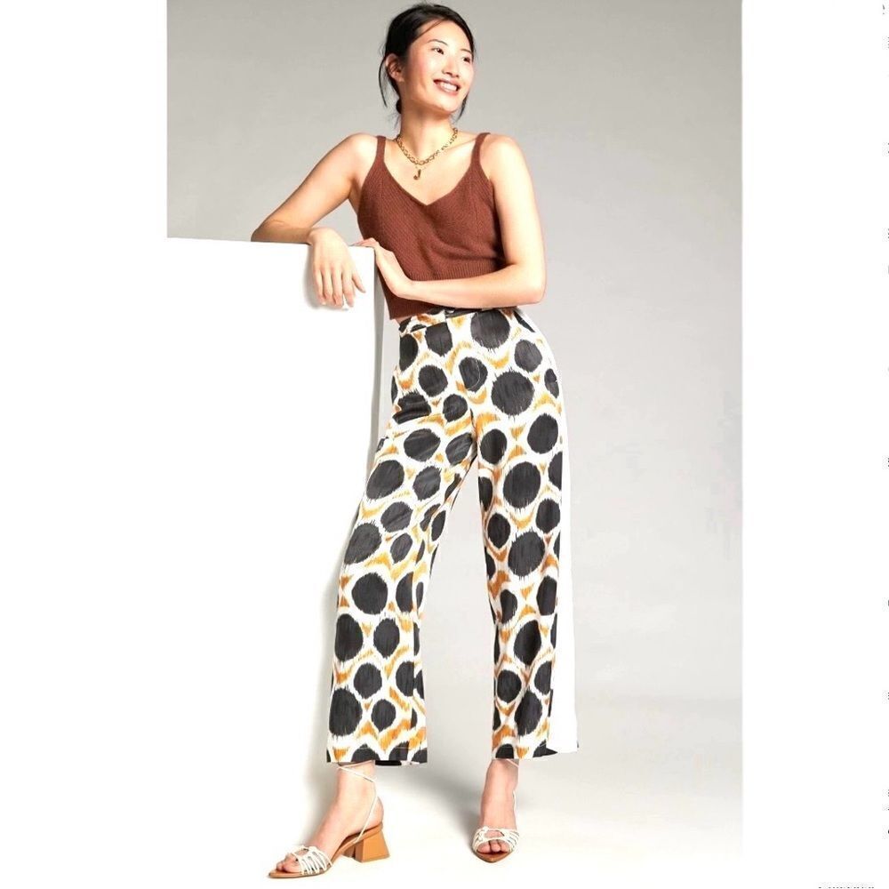 Anthropologie Maeve Wellesley Wide Leg Pant